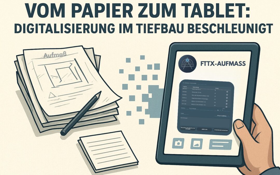 Digitalisierung im Tiefbau